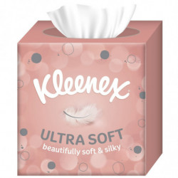 LOT DE 6 - KLEENEX - Mouchoirs Ultra Soft - boite de 56 mouchoirs