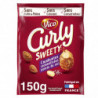 LOT DE 5 - CURLY - Sweety Cacahuètes caramélisées pointe de sel - paquet de 150 g