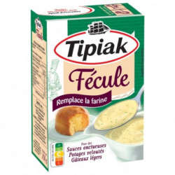 LOT DE 5 - TIPIAK - Fécule De Pomme De Terre - boite de 250 g