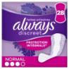 ALWAYS - Discreet Normal Protège-Slips Fuites uinaires- paquet de 28 Protège-Slips