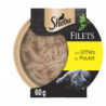 SHEBA - Pâtée pour chat Adulte Les Effilés de poulet - barquette de 60 g