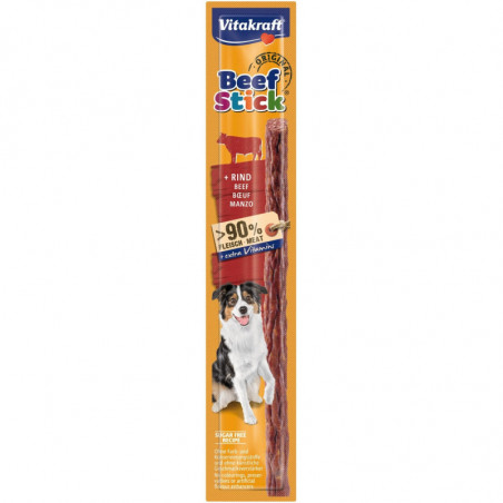 LOT DE 3 - VITAKRAFT - Beef Stick buf Récompense pour chien - sachet de 12 g