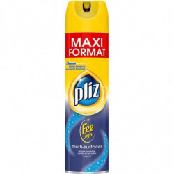 PLIZ - Fée du logis Aérosol dépoussiérant multi-surfaces - 300 ml