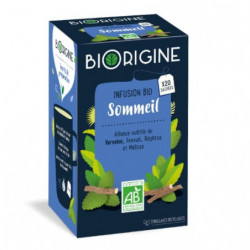 BIORIGINE - Infusion Sommeil Bio - boite de 20 sachets - 28 g