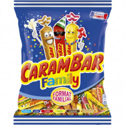 CARAMBAR - Family Bonbons parfums assortis - sachet de 450 g