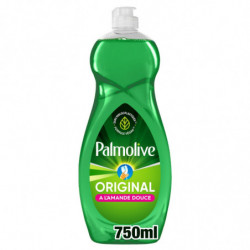 LOT DE 4 - PALMOLIVE - Original Liquide vaisselle amande douce - flacon de 750 ml