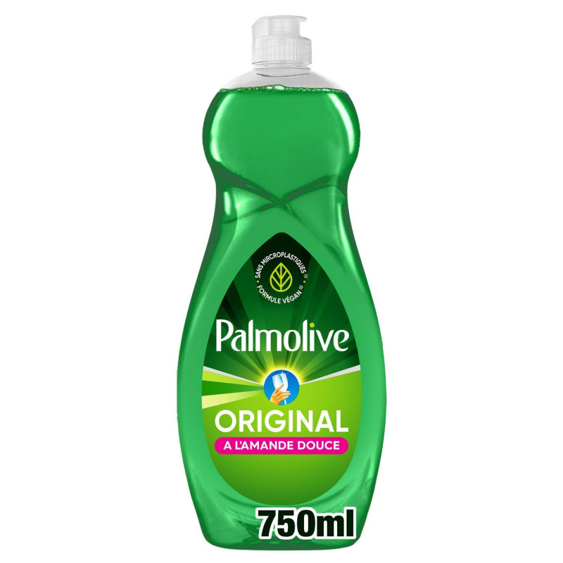 LOT DE 8 - PALMOLIVE - Original Liquide vaisselle amande douce - flacon de 750 ml