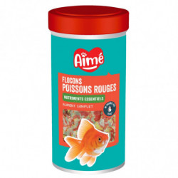 LOT DE 3 - AIME - Flocons pour poissons rouges -  pot de 100 ml