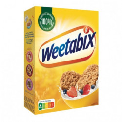 LOT DE 2 - WEETABIX - Céréales de blé complet - 430 g