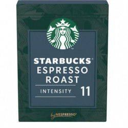 LOT DE 5 - STARBUCKS - Espresso Roast intensité 11 Café Capsules Compatible Nespresso - boite de 18 capsules