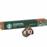 LOT DE 4 - STARBUCKS - House Blend intensité 8 Café capsules Compatible Nespresso - boite de 10 capsules