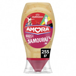 LOT DE 3 - AMORA - Sauce Samourai - flacon de 255 g