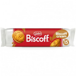LOT DE 5 - LOTUS - Biscoff Biscuits Fourrés Crème De Speculoos - paquet de 150 g