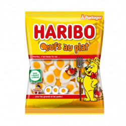 LOT DE 4 - HARIBO - Bonbons Oeufs au Plat - sachet de 300 g
