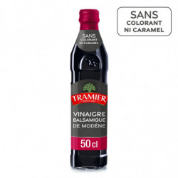 LOT DE 3 - TRAMIER - Vinaigre balsamique de Modène - bouteille de 50 cl