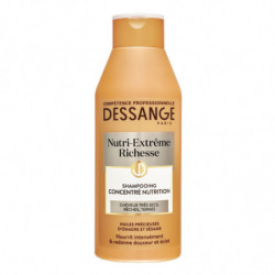 LOT DE 6 - DESSANGE - Nutri-Extrême Richesse Shampooing concentré de Nutrition - flacon de 250 ml