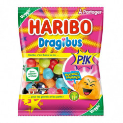 LOT DE 4 - HARIBO - Bonbons Dragibus Pik - paquet de 220 g