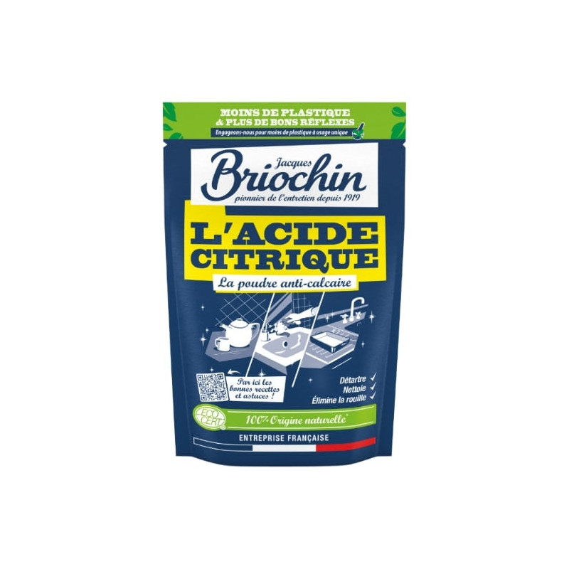 JACQUES BRIOCHIN - Nettoyant Acide citrique - paquet de 450 g