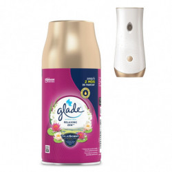 LOT DE 4 - GLADE - Recharge Désodorisant Spray Automatique Relaxing zen - recharge de 269 ml
