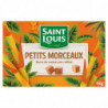 LOT DE 4 - SAINT LOUIS - Petits Morceaux Sucre de canne non raffiné - boite de 1 Kg