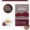 LOT DE 3 - NESCAFE - Espresso Napoli Café dosettes Compatible Dolce Gusto - boîte de 16 capsules