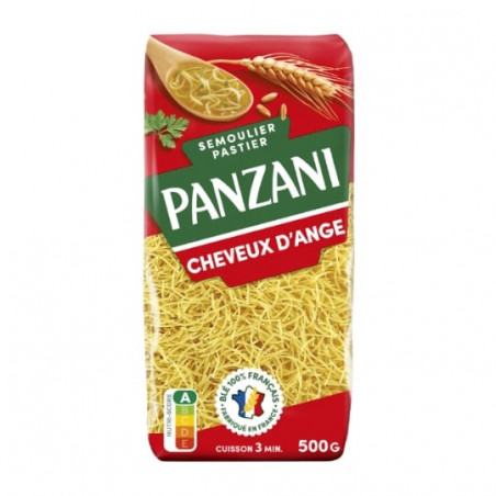 LOT DE 6 - PANZANI - Pâtes Cheveux d'Ange - paquet de 500 g