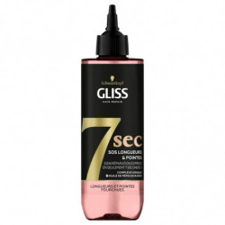 SCHWARZKOPF - GLISS 7 secondes Sos Longueurs Pointes Soin Capillaire Express - flacon de 200 ml