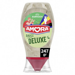 LOT DE 4 - AMORA - Sauce Deluxe - flacon de 250 ml