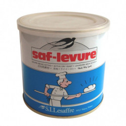 LOT DE 2 - SAF LESSAFRE - Levure sèche de boulangerie - boite de 500 g