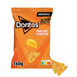 DORITOS - Nacho Cheese Tortillas - sachet de 160 g