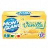 LOT DE 4 - MONT BLANC - Crème Dessert Vanille - paquet de 4 pots de 125 g