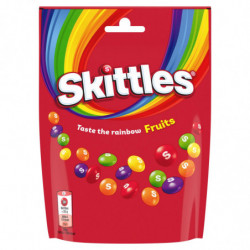 LOT DE 2 - SKITTLES - Bonbons goût fruits - sachet de 152 g
