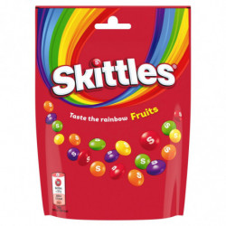 LOT DE 3 - SKITTLES - Bonbons goût fruits - sachet de 152 g