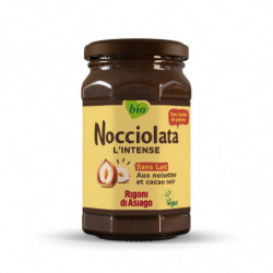 LOT DE 3 - RIGONI DI ASIAGO - Nocciolata Intense Sans Lait Pâte À Tartiner Aux Noisettes - pot de 270 g
