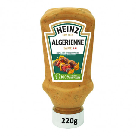 LOT DE 6 - HEINZ - Sauce Algérienne - pot de 220 g