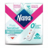 LOT DE 4 - NANA - Pure Sensitive Normal Serviettes hygiéniques - 14 serviettes