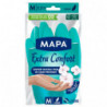 LOT DE 6 - MAPA - Gants de ménage Extra Confort Taille M 7-7 1/2 - Une paire de gants