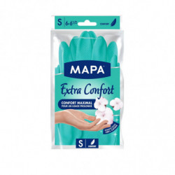 LOT DE 2 - MAPA - Extra Confort Taille S Gants de ménage - paquet de 1 paire de gants