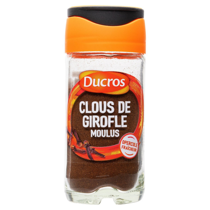 LOT DE 2 - DUCROS - Clous de Girofle Moulus - Epices - flacon de 35 g