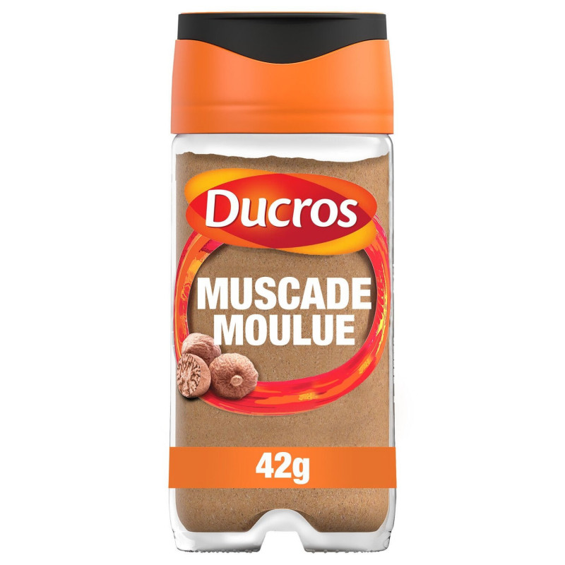 LOT DE 3 - DUCROS - Muscade Moulue - Epices - flacon de 32 g