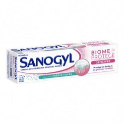 SANOGYL - Dentifrice Biome Protège Gencives avec Prébiotiques - tube de 75 ml