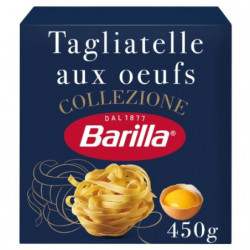 LOT DE 3 - BARILLA - Collezione Pâtes Tagliatelle aux oeufs - boîte de 450 g