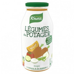 LOT DE 6 - KNORR - Soupe Légumes du Potager Comme à la Maison - bouteille de 450 ml
