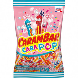 LOT DE 2 - CARAMBAR - Bonbons CaraPop -  sachet de 380 g