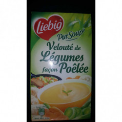 LOT DE 4 - LIEBIG - Pursoup Velouté De Légumes Façon Poêlée - brique de 1 l
