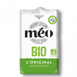 LOT DE 3 - MEO - L'Original Café en grains Bio - Sachet de 500 g