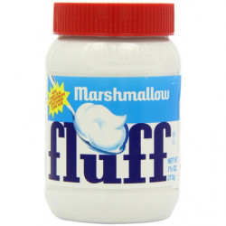 LOT DE 6 - FLUFF - Marshmallow Pâte à tartiner Vanille - boite de 213 g