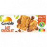 LOT DE 6 - GERBLE - Biscuits Lait Chocolat Vitalité - boîte de 230 g