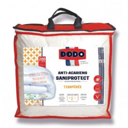 DODO - Saniprotect Couette Tempérée Anti-Acarien 200x200 cm