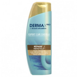 LOT DE 4 - HEAD SHOULDERS - DermaXPro Expert Cuir Chevelu Répare Shampooing pour Cheveux Secs - flacon de 225 ml